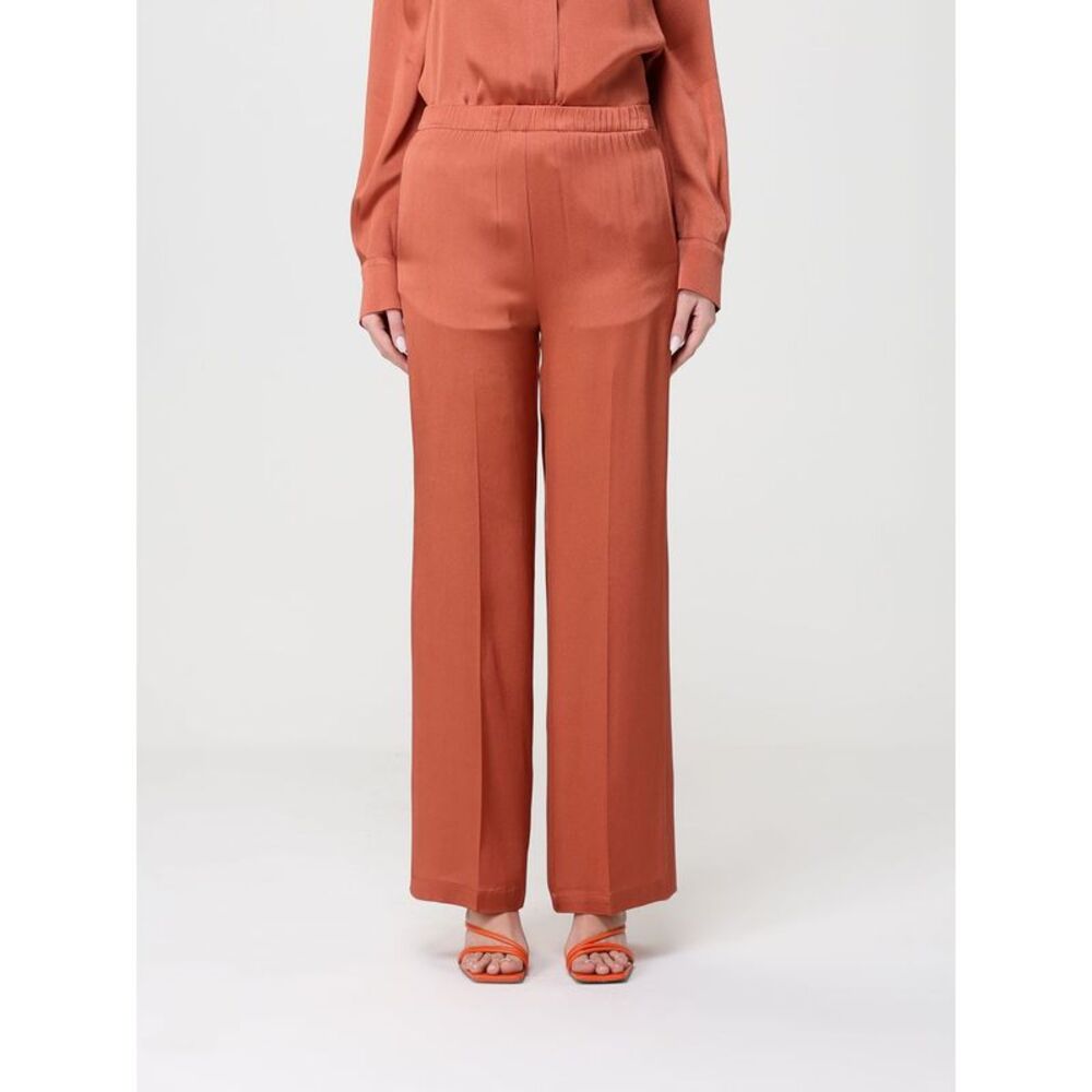 Semicouture Women Silk Trousers Semicouture